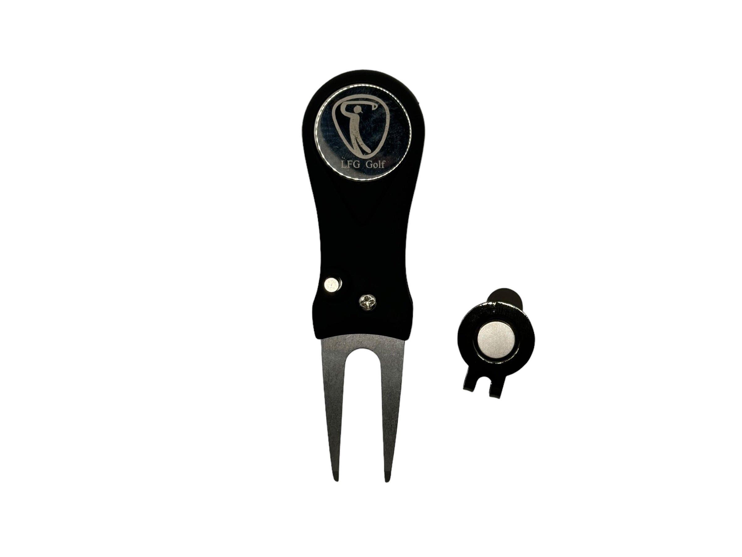 LFG Golf Steel Ball Marker, Hat Clip & Divot Tool